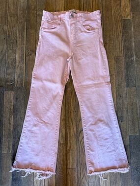Liverpool Jeans Company Pastel Pink Flare Jeans